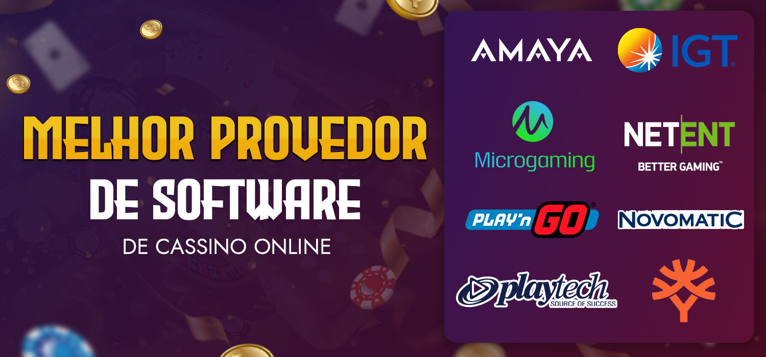 Os melhores fornecedores de software de casino no Brasil oferecem uma variedade de jogos que proporcionam entretenimento para os jogadores.