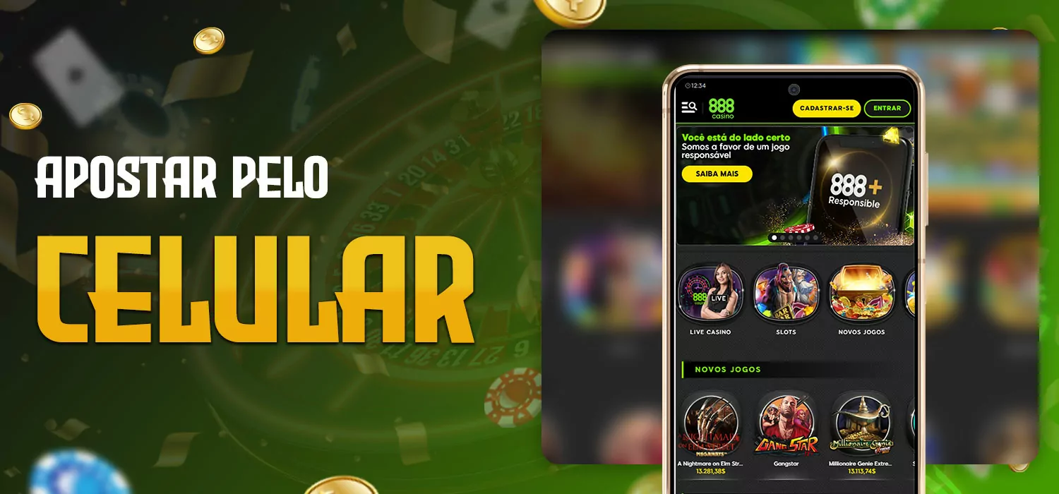 apostar pelo celular e computador no 888 cassino