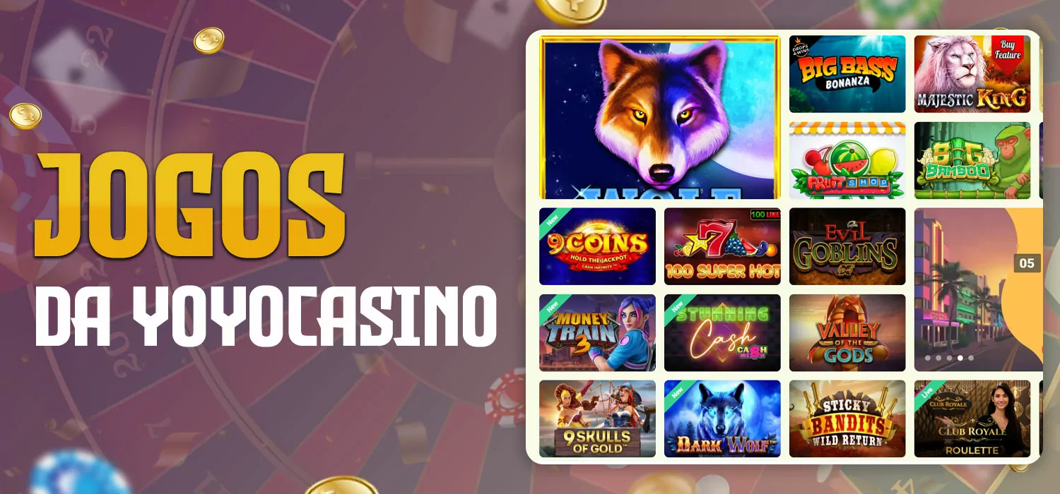 seleção de jogos da yoyocasino