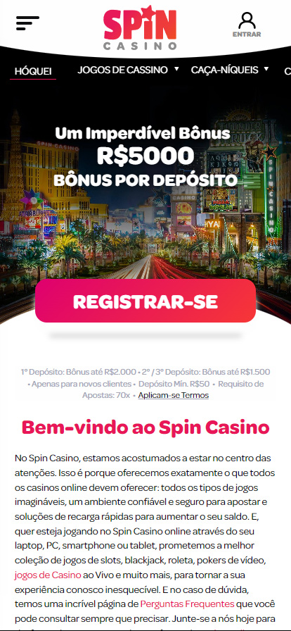 spin casino app pagina inicio