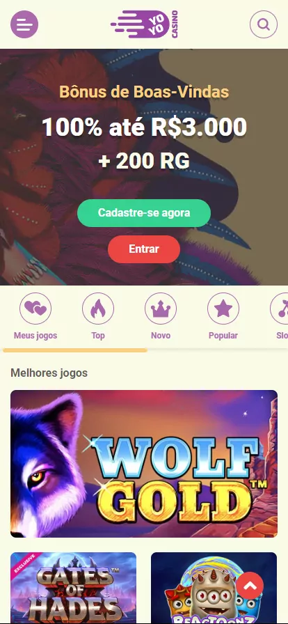 yoyocasino app inicio pagina