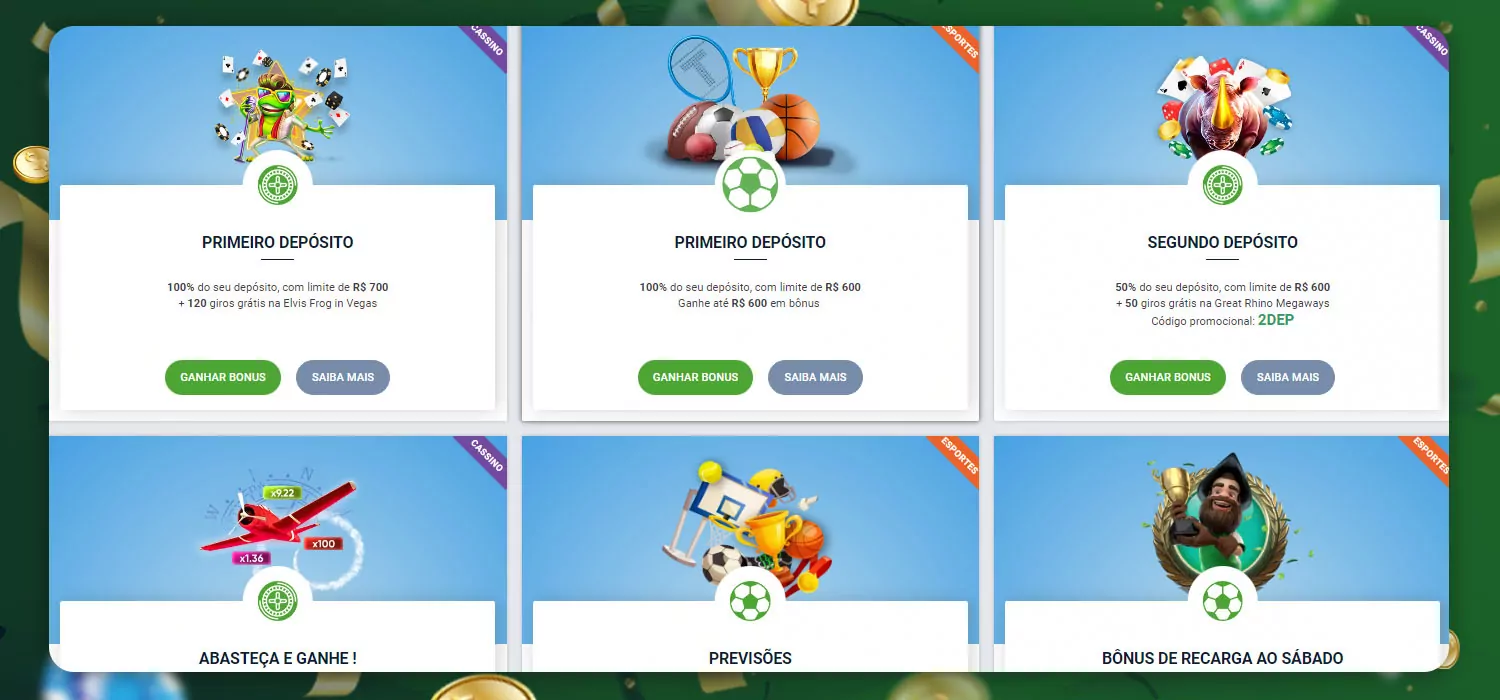 bônus e ofertas promocionais no 20bet casino