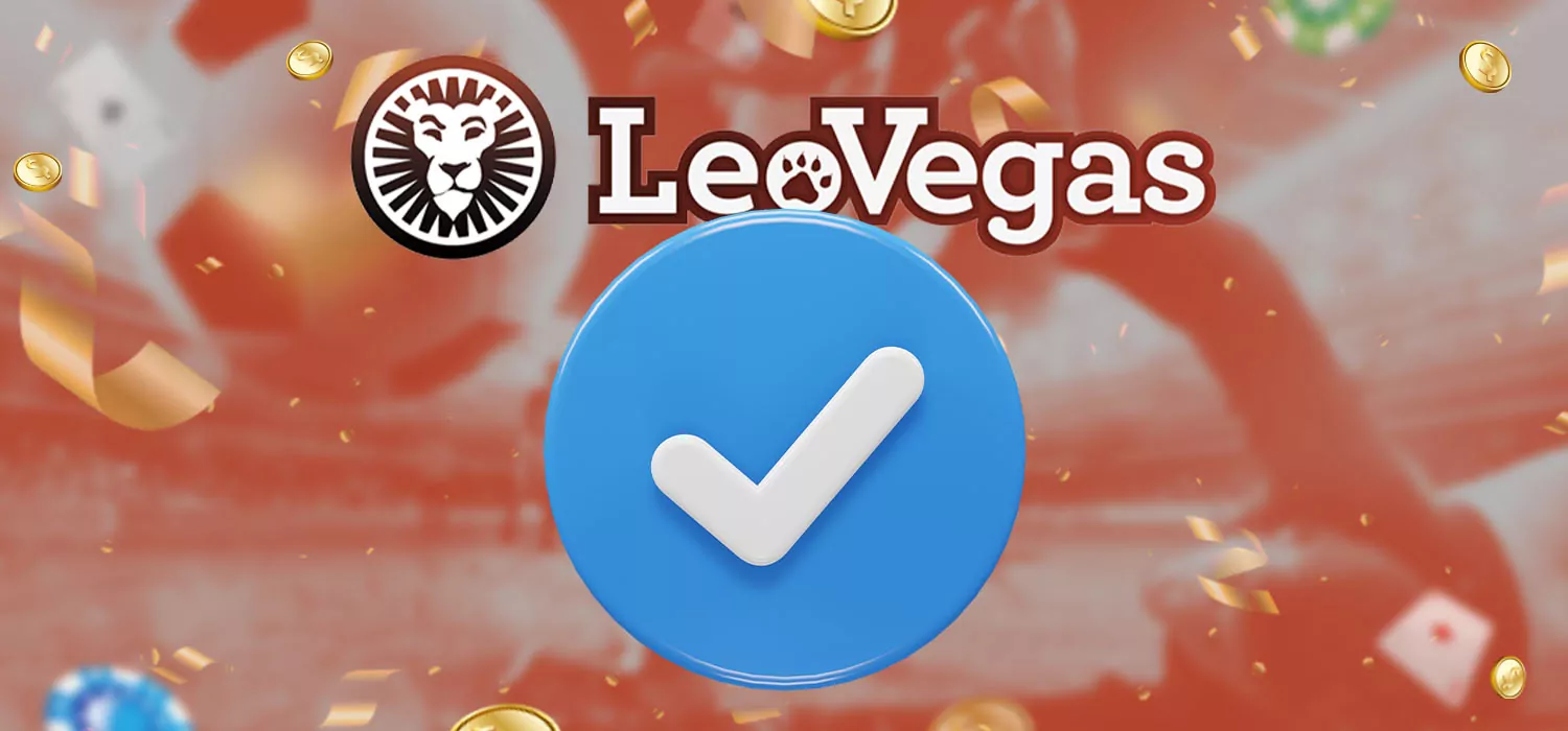 verificação de conta leovegas