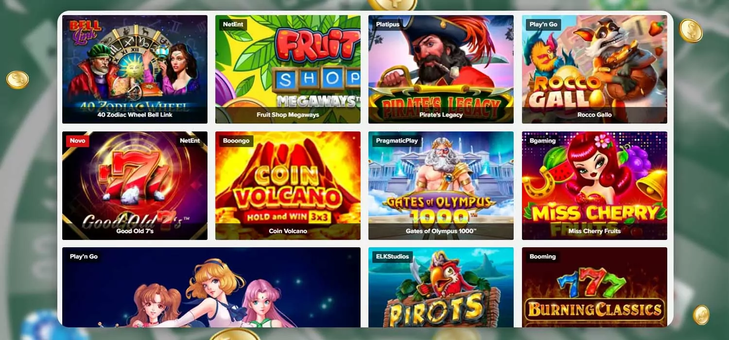 seleção de jogos do tusk casino